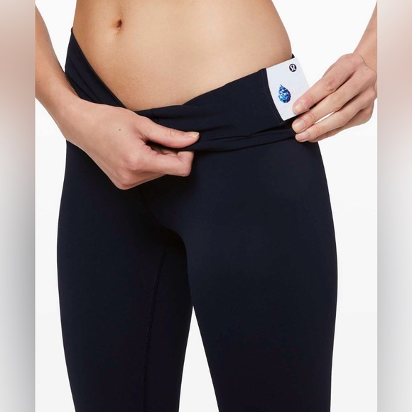 Lululemon Wunder Under High-Rise Tight 25" *Full-On Luxtreme, True Navy, Size 8 - Picture 5 of 7